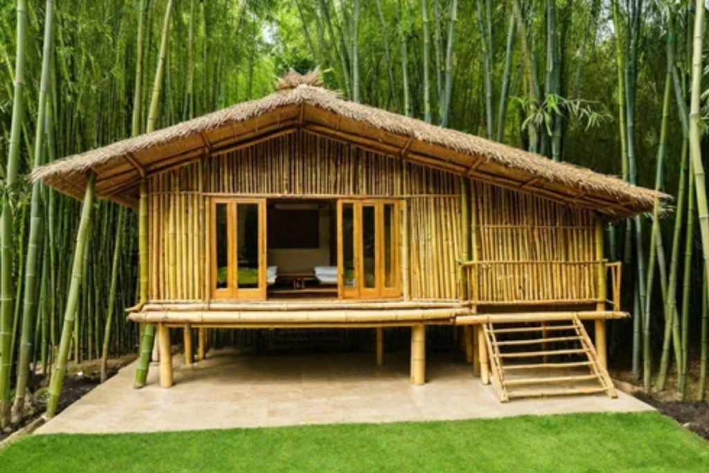 Custom Bamboo Huts:best bamboo hut maker in ghaziabad