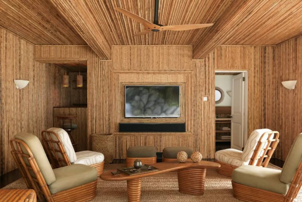 Interior Bamboo Work & Decor:best bamboo hut maker in ghaziabad